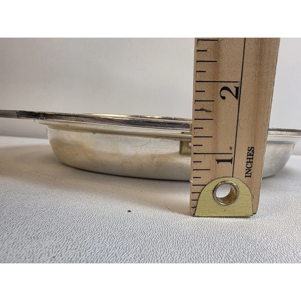 Vintage Sheffield Silverplated Tray Two Piece 544 11b